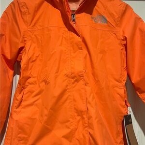 North Face Resolve Jacket- Miami orange